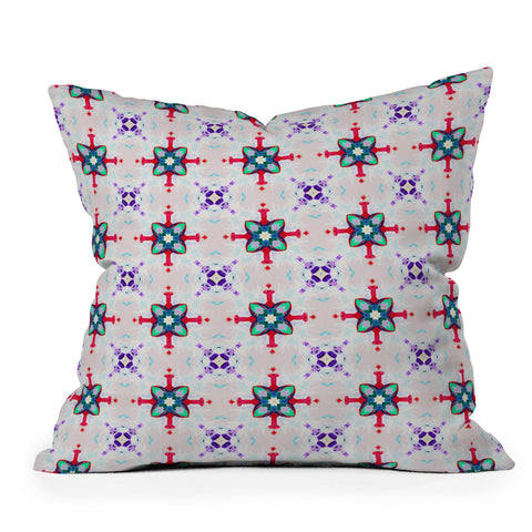 Ginette Fine Art French Country Cottage Pattern Throw Pillow