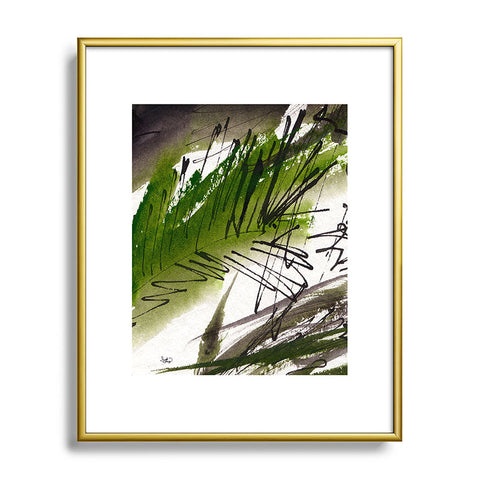 Ginette Fine Art Green Souls 1 Metal Framed Art Print