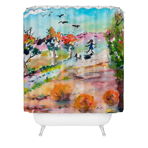Ginette Fine Art Home For The Holidays Shower Curtain
