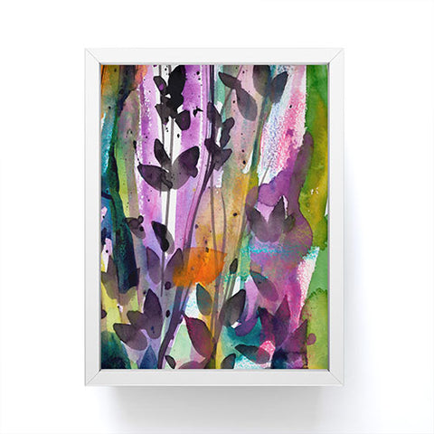 Ginette Fine Art In The Lavender 2 Framed Mini Art Print