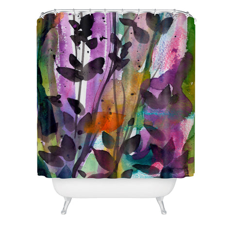 Ginette Fine Art In The Lavender 2 Shower Curtain