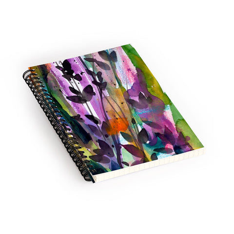 Ginette Fine Art In The Lavender 2 Spiral Notebook