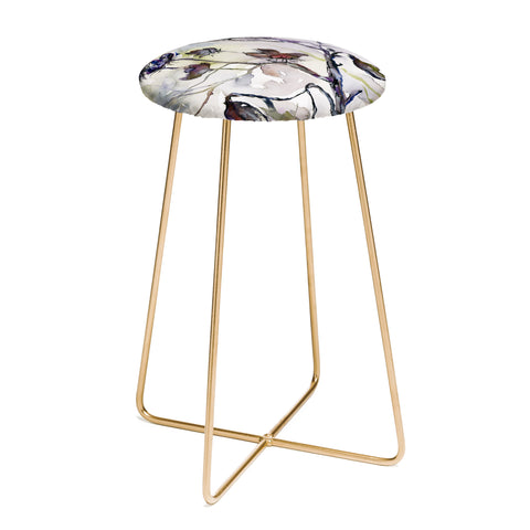 Ginette Fine Art Late Summer Seed Pods Counter Stool