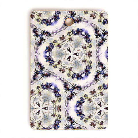 Ginette Fine Art Late Summer Seed Pods Pattern Cutting Board Rectangle