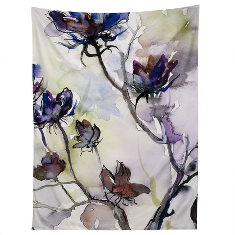 Ginette Fine Art Late Summer Seed Pods Tapestry