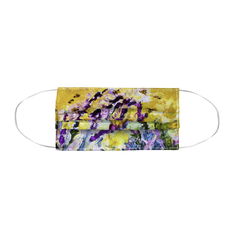 Ginette Fine Art Lavender and Bees Provence Face Mask