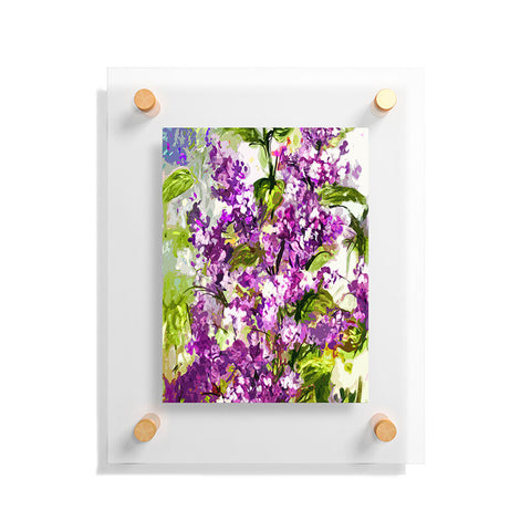 Ginette Fine Art Lilac Floating Acrylic Print
