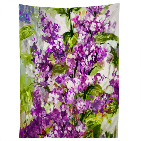 Ginette Fine Art Lilac Tapestry