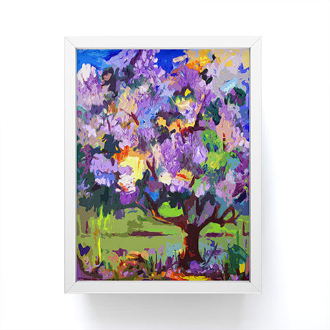 Ginette Fine Art Lilac Tree Framed Mini Art Print