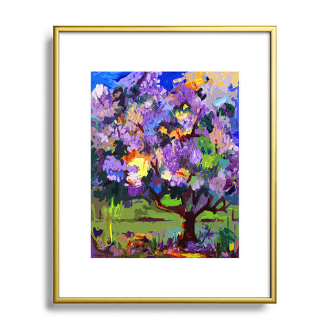 Ginette Fine Art Lilac Tree Metal Framed Art Print