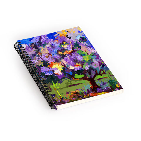 Ginette Fine Art Lilac Tree Spiral Notebook