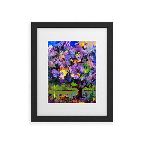 Ginette Fine Art Lilac Tree Framed Art Print