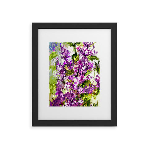 Ginette Fine Art Lilac Framed Art Print
