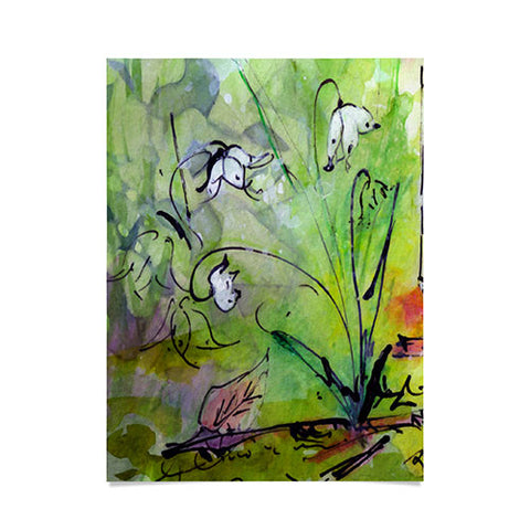 Ginette Fine Art Lily Of The Valley Poster