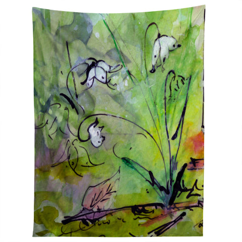 Ginette Fine Art Lily Of The Valley Tapestry
