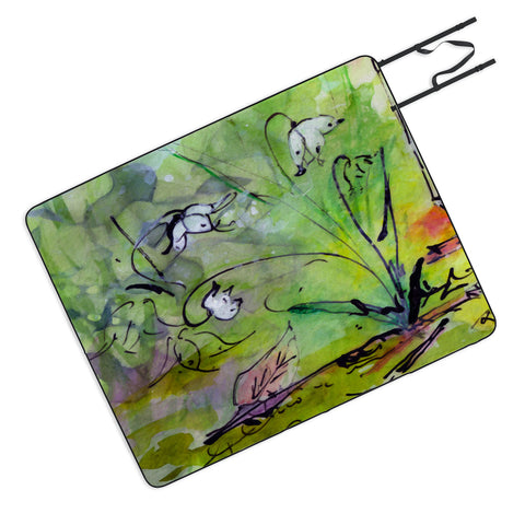 Ginette Fine Art Lily Of The Valley Picnic Blanket