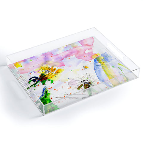 Ginette Fine Art Long Live The Weeds Acrylic Tray