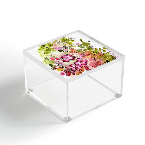 Ginette Fine Art Mille Fleurs Acrylic Box