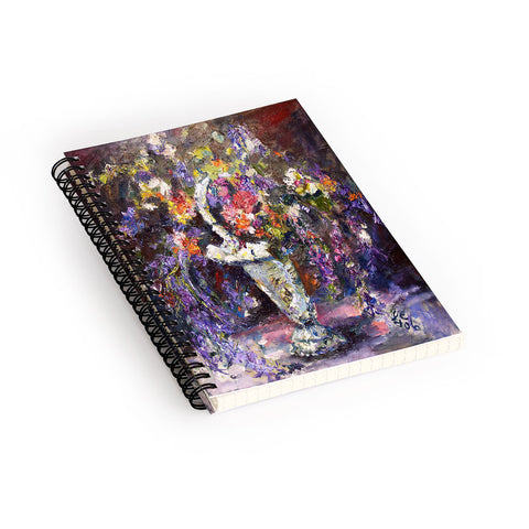 Ginette Fine Art Mona Lavender 2 Spiral Notebook