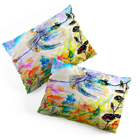 Ginette Fine Art Nosy Hibiscus Flower Pillow Shams