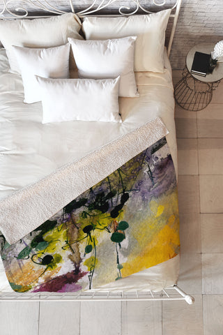 Ginette Fine Art Organic Fleece Throw Blanket