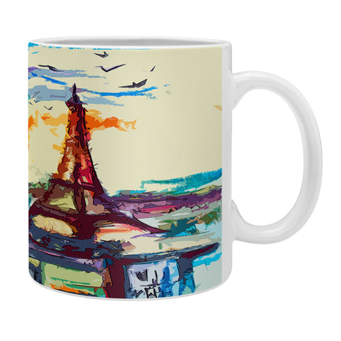 Ginette Fine Art Paris Skies Coffee Mug