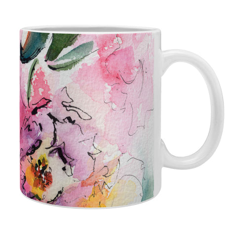 Ginette Fine Art Pink Camellias Coffee Mug