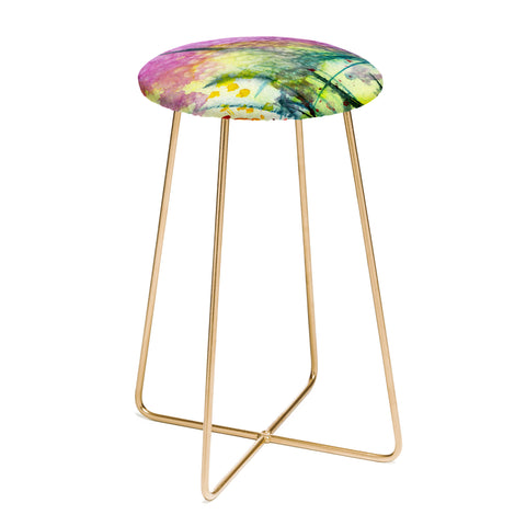 Ginette Fine Art Pink Clouds Counter Stool