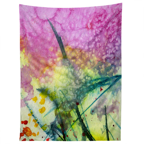 Ginette Fine Art Pink Clouds Tapestry