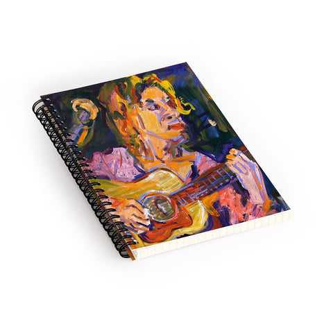 Ginette Fine Art Playing for Jimmy Spiral Notebook
