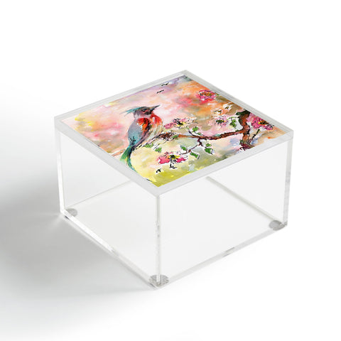 Ginette Fine Art Poetry des Fleurs Acrylic Box