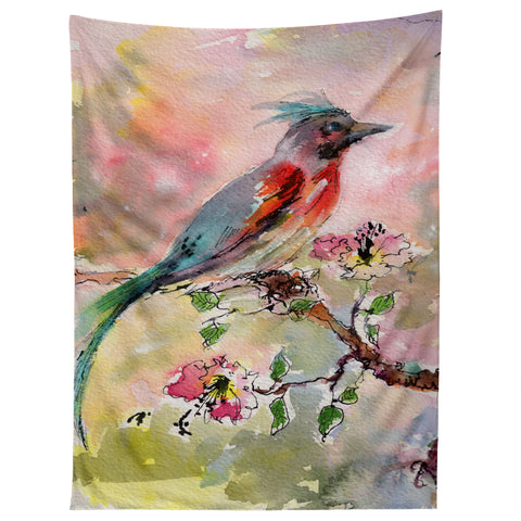 Ginette Fine Art Poetry des Fleurs Tapestry