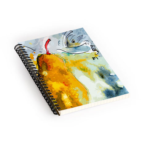 Ginette Fine Art Poire Spiral Notebook
