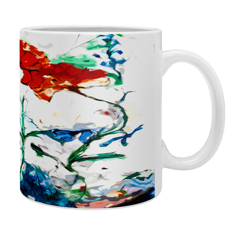 Ginette Fine Art Poppies In Light Coffee Mug
