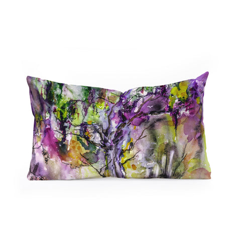 Ginette Fine Art Purple Magic Tree Oblong Throw Pillow