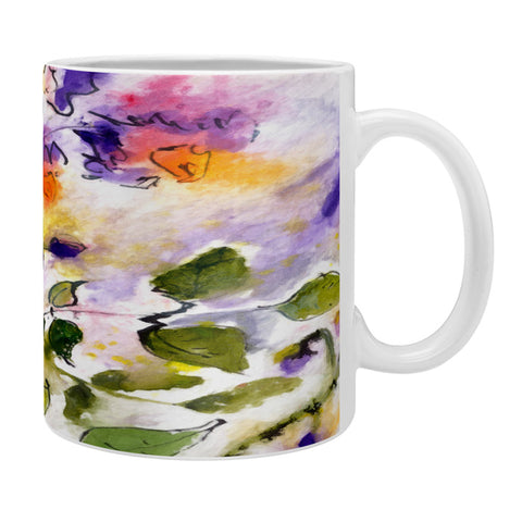 Ginette Fine Art Purple Potato Blossoms Coffee Mug