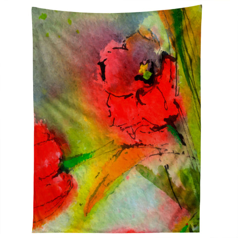 Ginette Fine Art Red Tulips 2 Tapestry