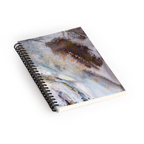 Ginette Fine Art Rust Spiral Notebook