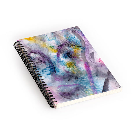 Ginette Fine Art Shadow Eyes Spiral Notebook