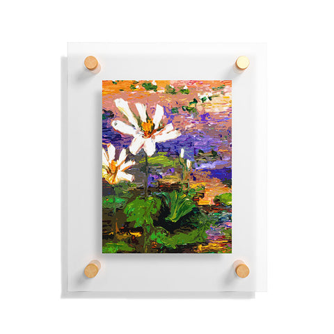 Ginette Fine Art Summer Lotus Garden Floating Acrylic Print
