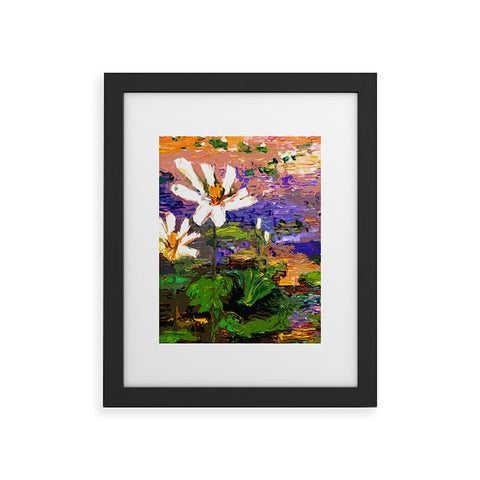 Ginette Fine Art Summer Lotus Garden Framed Art Print