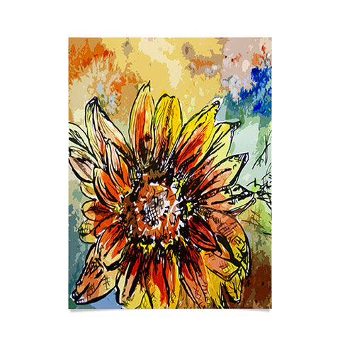 Ginette Fine Art Sunflower Moroccan Eyes Poster