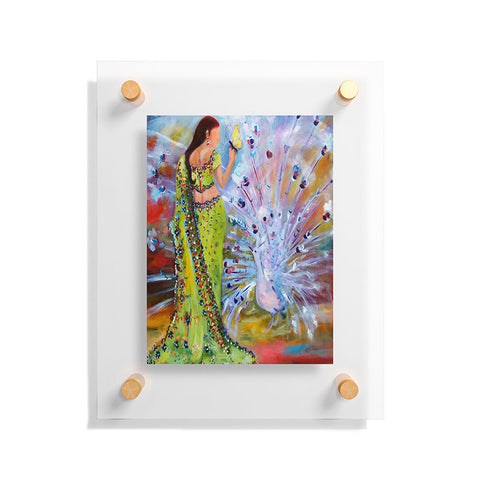 Ginette Fine Art Talking To The Animals Floating Acrylic Print