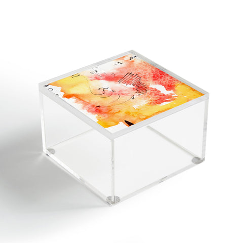 Ginette Fine Art Tangerines And Lemons Acrylic Box