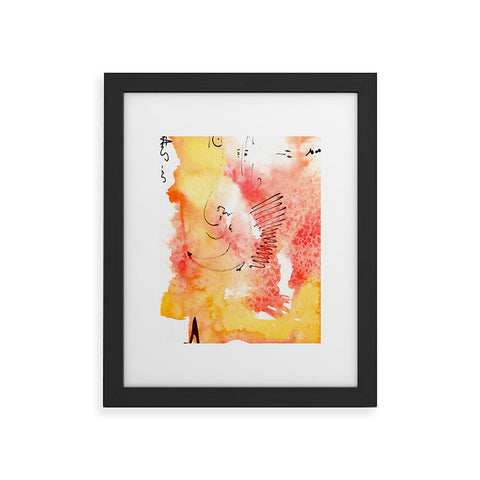 Ginette Fine Art Tangerines And Lemons Framed Art Print