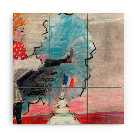Ginette Fine Art The Last Time I Saw Paris 1 Wood Wall Mural