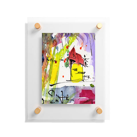 Ginette Fine Art The Little House Floating Acrylic Print