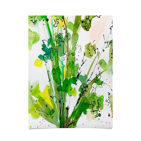 Ginette Fine Art Top Of A Carrot Poster