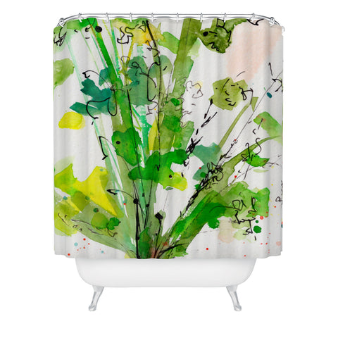 Ginette Fine Art Top Of A Carrot Shower Curtain
