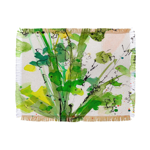 Ginette Fine Art Top Of A Carrot Throw Blanket